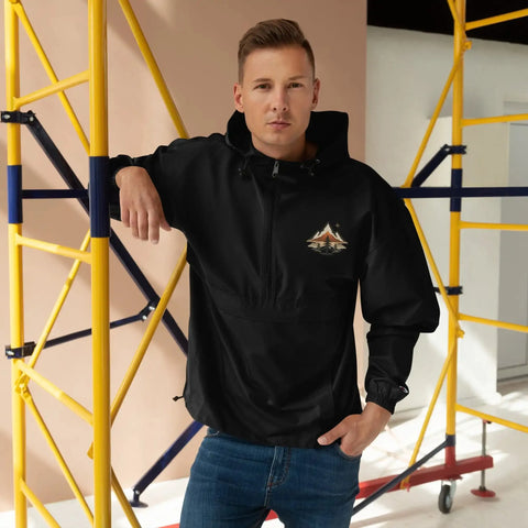 Champion® Packable Jacket – Mountain & Compass Embroidery  Trejaket