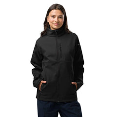 Women’s Columbia Soft Shell Jacket - Dogs Before Dudes Embroidery - Trejaket