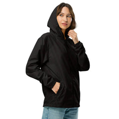 Women’s Lightweight Zip Up Windbreaker - Pop Art Dog Mom Design - Trejaket