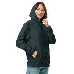 Women’s Lightweight Zip Up Windbreaker - Pop Art Dog Mom Design - Trejaket