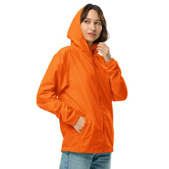 Women’s Lightweight Zip Up Windbreaker - Pop Art Dog Mom Design - Trejaket